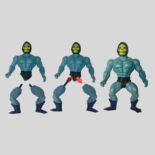 5 x HE-BANDS He-Man MOTU Masters Universo Figura Reparación Conectores de Pierna de Goma - Imagen 6 de 6
