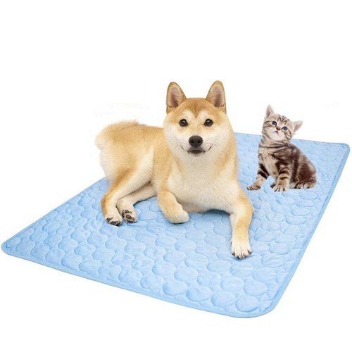 Alfombra de enfriamiento para perros almohadilla de verano alfombra mascota perro gato manta para sofá cama piso mantener fresco - Imagen 11 de 15