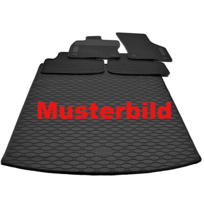 Gummimatten + Kofferraumwanne Set passend Hyundai Kona I OS oB ab Bj.2017-2023