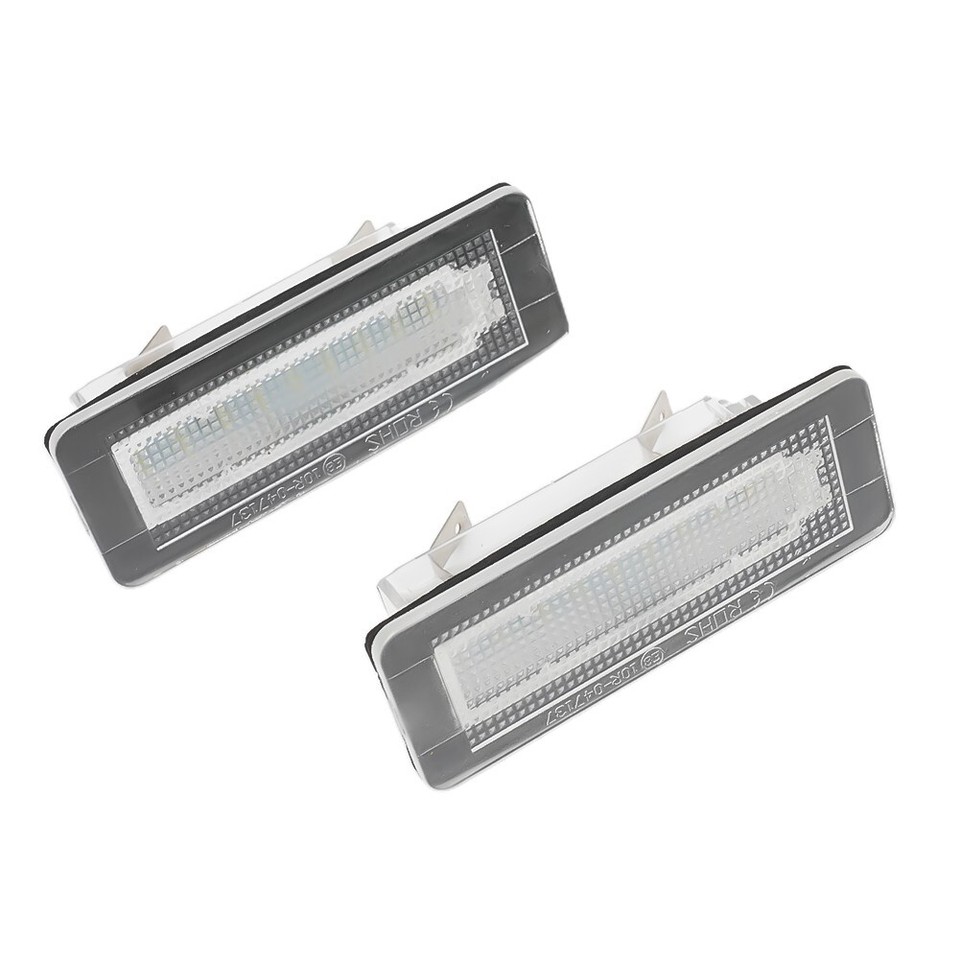 2pcs 6500k LED License Plate Lights White For Smart Fortwo Coupe Cabrio 450/451 eBay