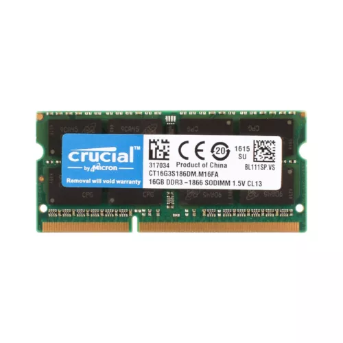 DDR3/DDR4 Laptop 4GB 8GB 16GB 1600 1866 2400 3200 SODIMM Memory RAM Lot Crucial - Picture 8 of 9