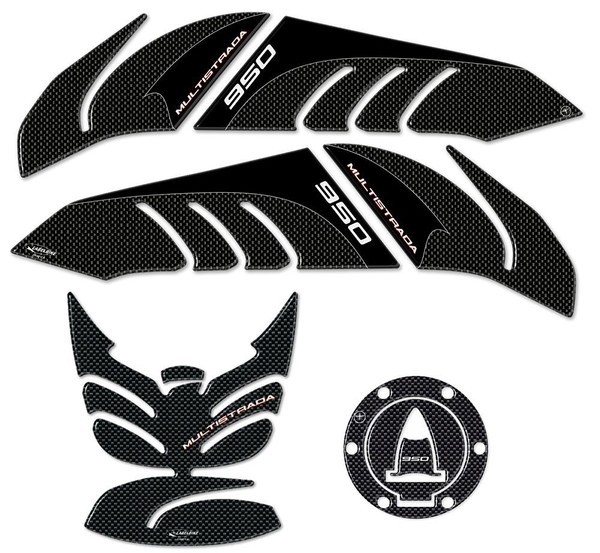 Kit Aufkleber Tank Schutz Kompatibel Mit Motorrad Ducati Multistrada 950 Ab 2017-image