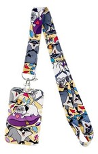 Mighty Mike Themed Lanyard Keychain with ID Holder