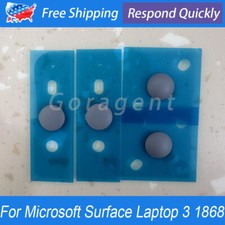 4PCS For Microsoft Surface Laptop 3 1868 Laptop 4 1958 Rubber Feet Silver