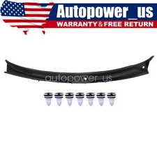 Windshield Wiper Cover Vent Cowl Grille Panel Fits BMW 3 SERIES E46 COUPE