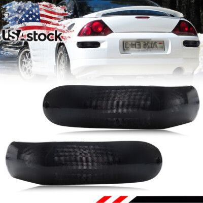 2X Smoked Lens Rear Bumper Turn Signal Lights For 2000-2005 Mitsubishi Eclipse