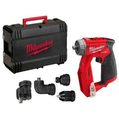 Milwaukee M12FDDXKIT-0X 12V Fuel Brushless 4-in-1 mit Box Bohrmaschine
