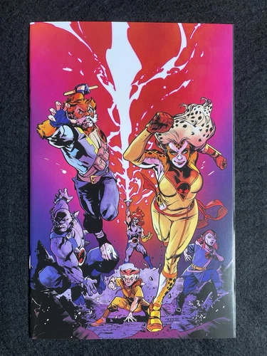 Thundercats #1 (Dynamite 2024) Asrar GalaxyCon virgin variant - Limited to 500!