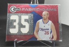 2010-11 Chris Kaman Totally Certified Fabric of Game Jersey #35 SP #047/299  #23