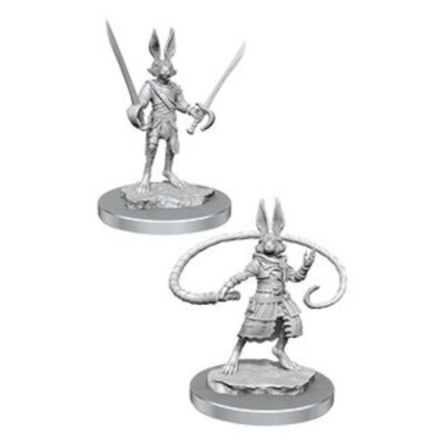 D&D Nolzurs Marvelous Minis W17 Harengon Rogues MOQ2