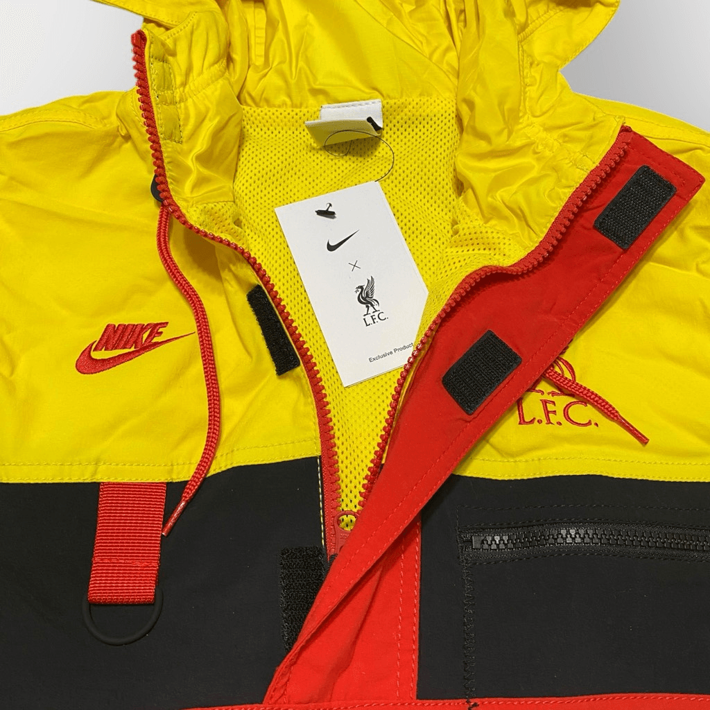 Nike Liverpool FC Hype Woven Winter Soccer Jacket DD9714-703 Mens