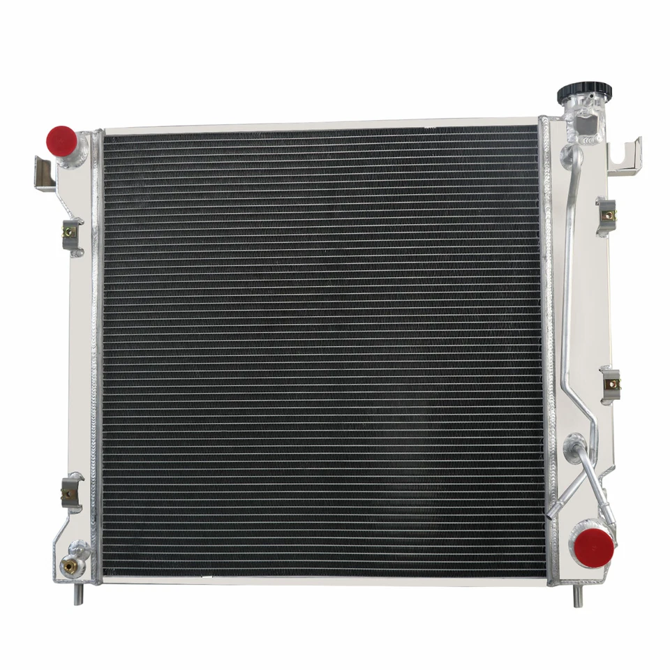 4 Row ALUMINUM RADIATOR FIT 97-1999 DODGE DAKOTA DURANGO 3.9L V6 5.2L 5.9L V8 Foto 3 de 4