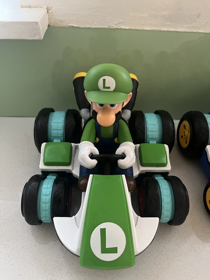 Mario Luigi Kart 8 - Anti Gravity RC Racer Cars Nintendo 2014 JAKKS - NO Remotes - Image 3 of 4