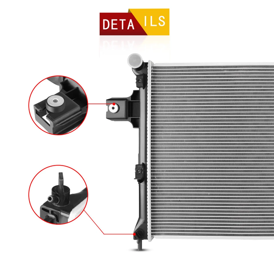 2839 Radiator For 2006 07 08 09 2010 Jeep Grand Cherokee Commander 3.7 4.7L 6.1L Foto 3 de 4