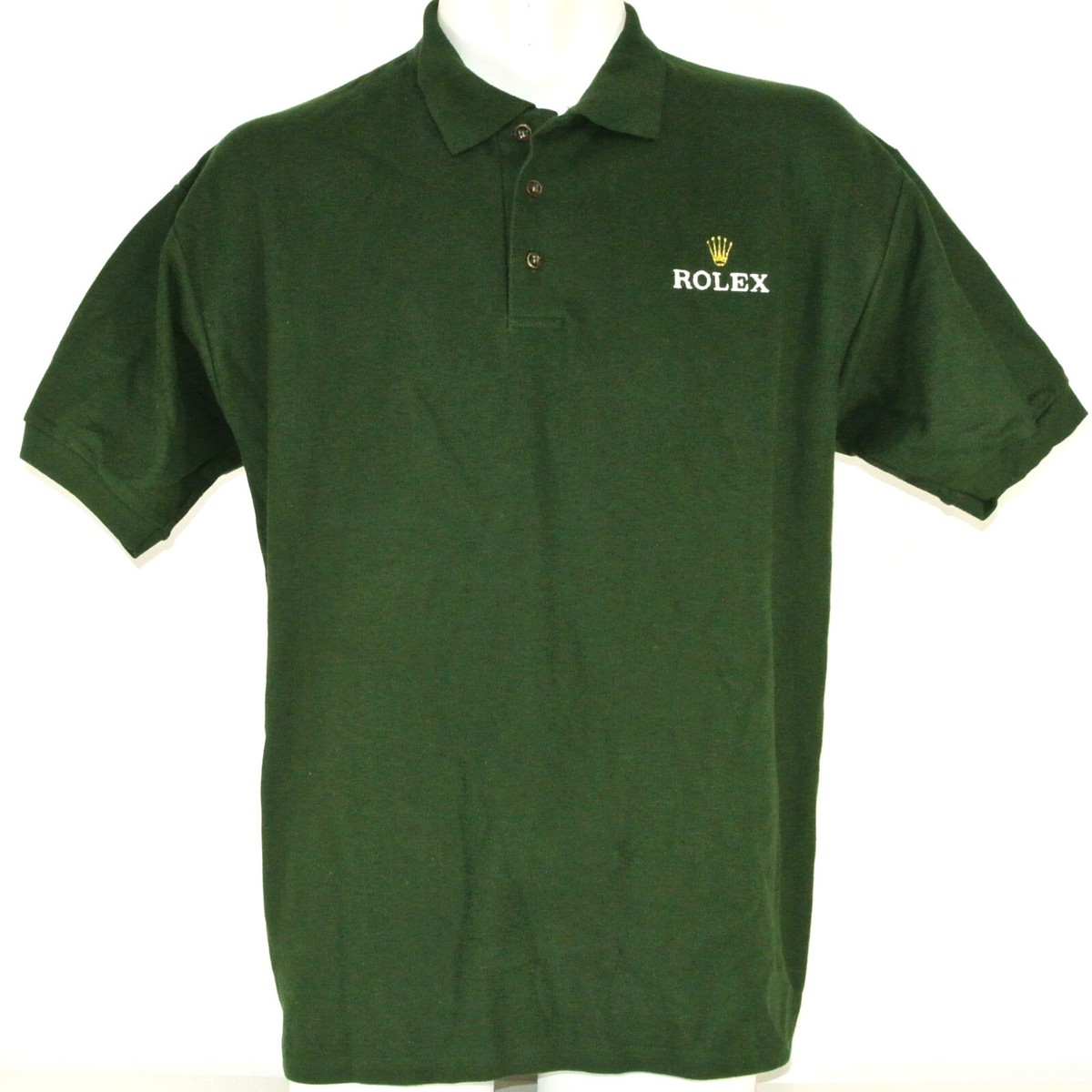 ROLEX Jewelry Store Employee Uniform Polo Shirt Green Size M