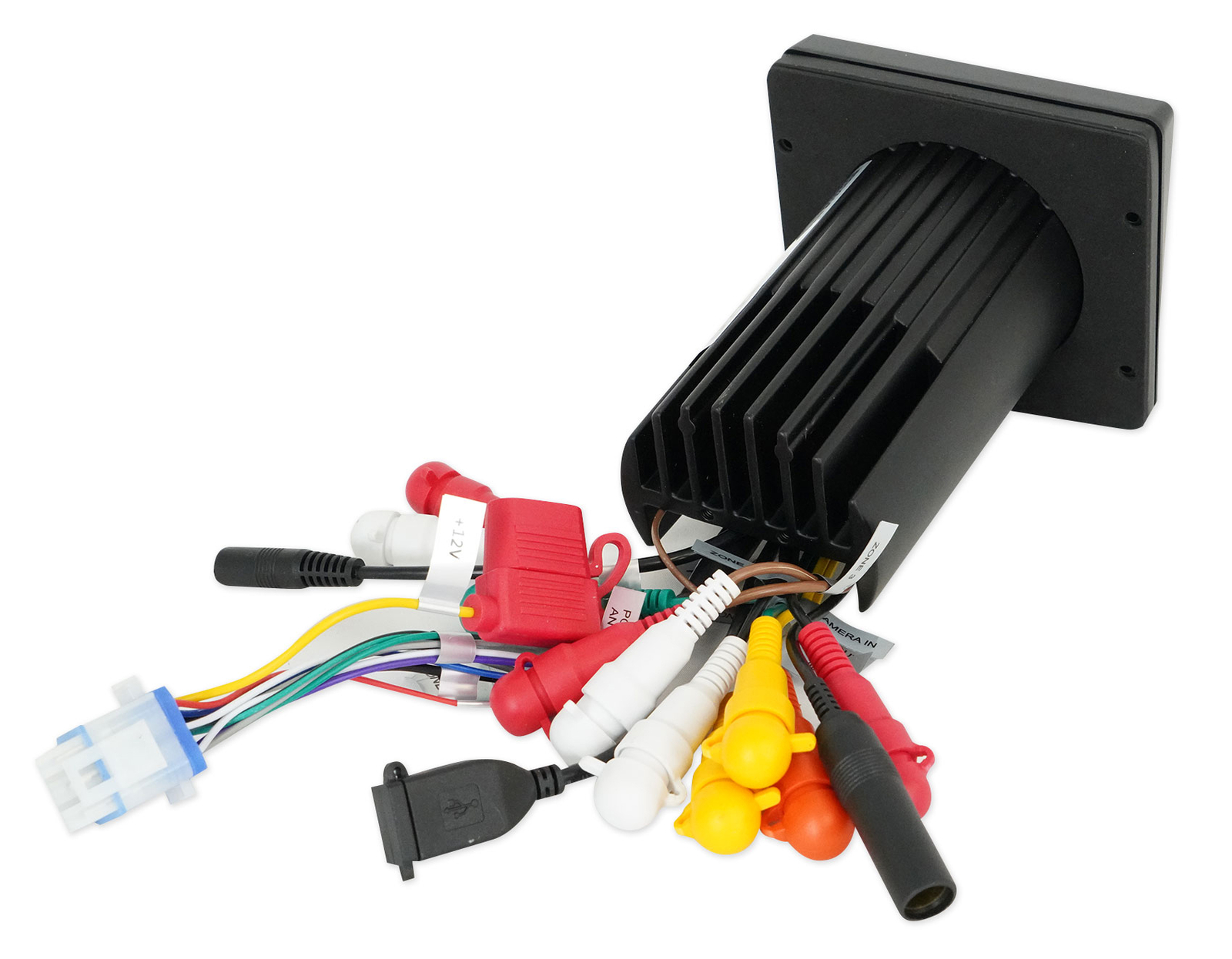 Морской ресивер Rockville RGHR45 с 4-зонным управлением с Bluetooth 2 8 динамиками White Tower