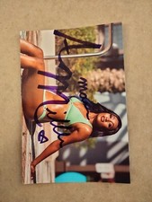 Amari Miller Autographed 4x6 Photo WWE AEW TNA IMPACT