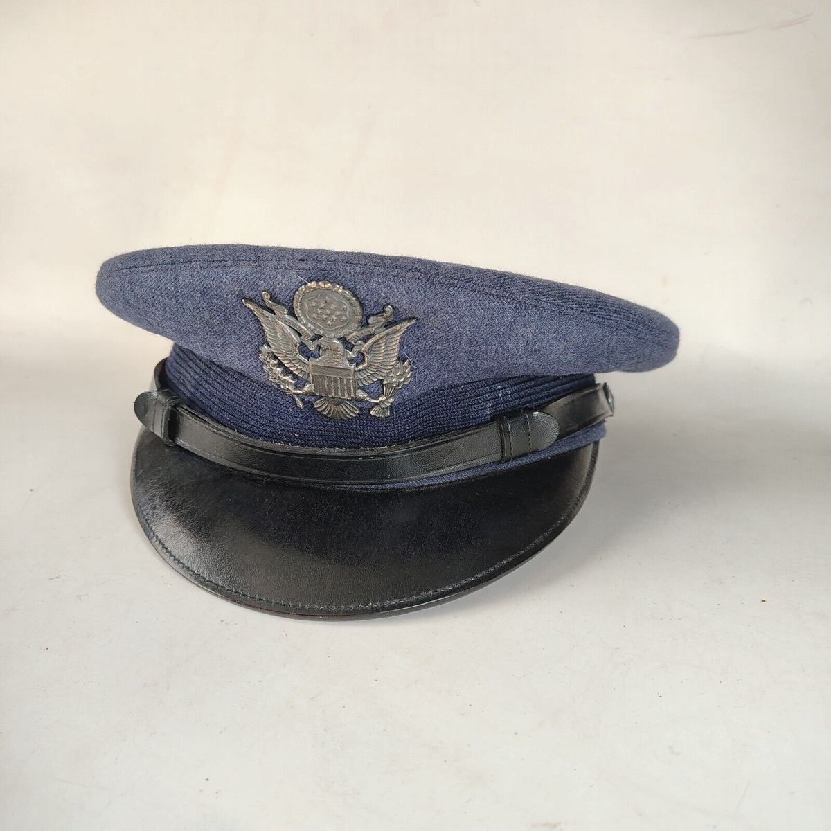 U.S.Air Force Ali Logo Crest Ombra Blu Reale Ricamato - Foto 3