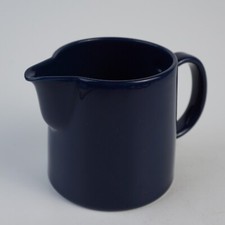 Milchkännchen Keramik blau klassisches Design Tischkultur Deko