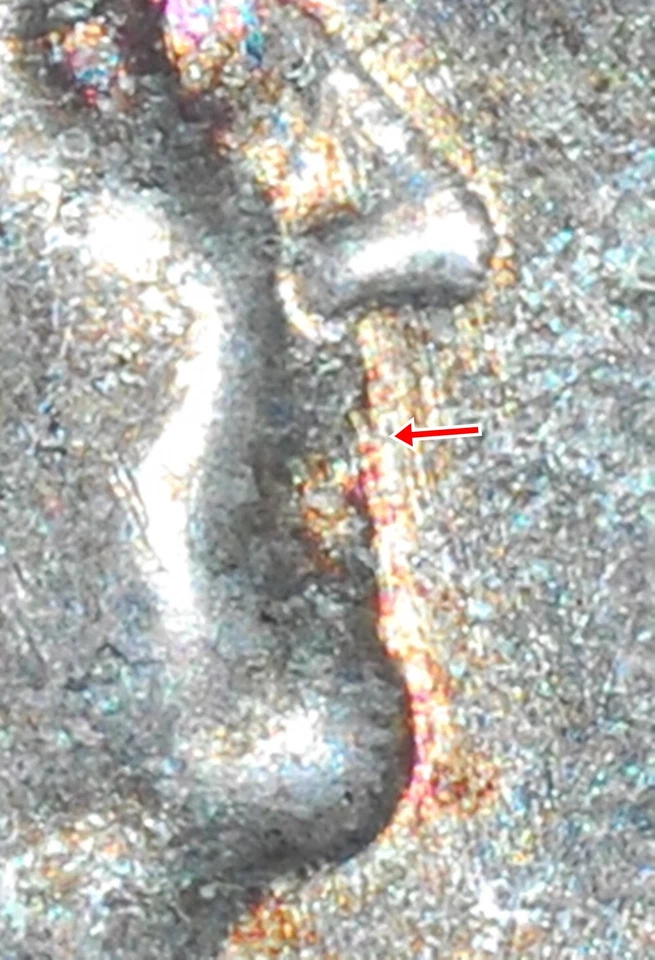 1955 NGC MS66FBL FS-401 Bugs Bunny Clash Full Bell Lines Franklin Half Dollar - Image 4 of 4