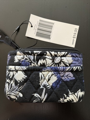 Vera Bradley Frosted Floral Coin Purse ID Case Small New with tag - Picture 4 of 9