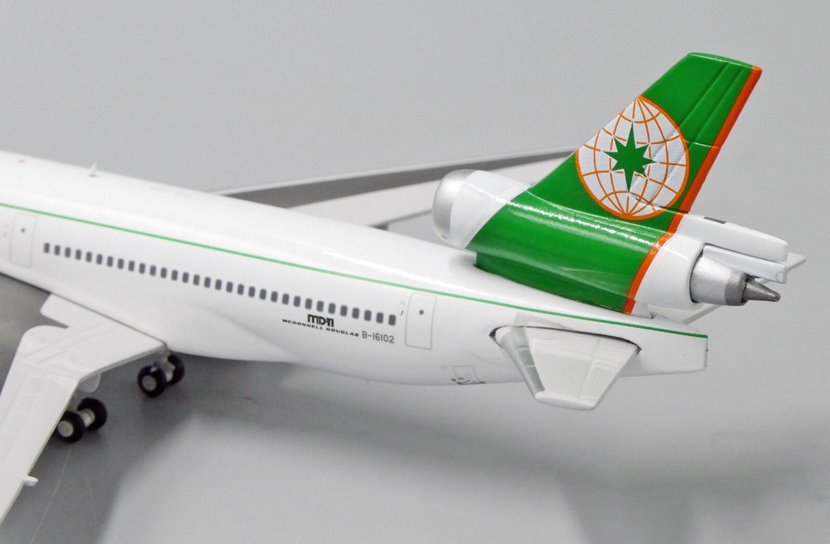 航空機・ヘリコプター 1/400 jc wings MD-11 EVA AIR 1:400 JC Wings EVA Air McDonnell Douglas MD-11 Passenger