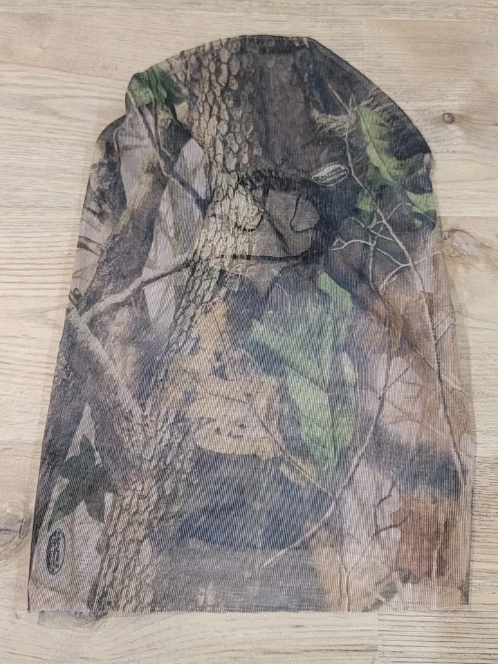 Mens Mesh Face Mask Real Tree Full Head Hunting - Image 2 of 3
