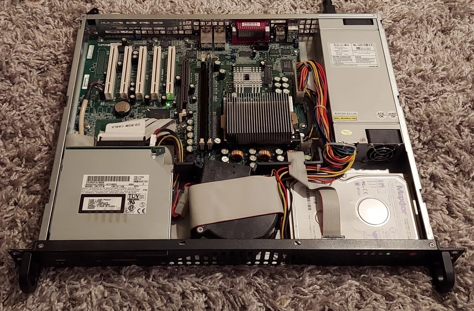 SUPER MICRO SUPERSERVER 5013G-M SERVER 512MB RAM 120GB HARD DRIVE - Image 2 of 4