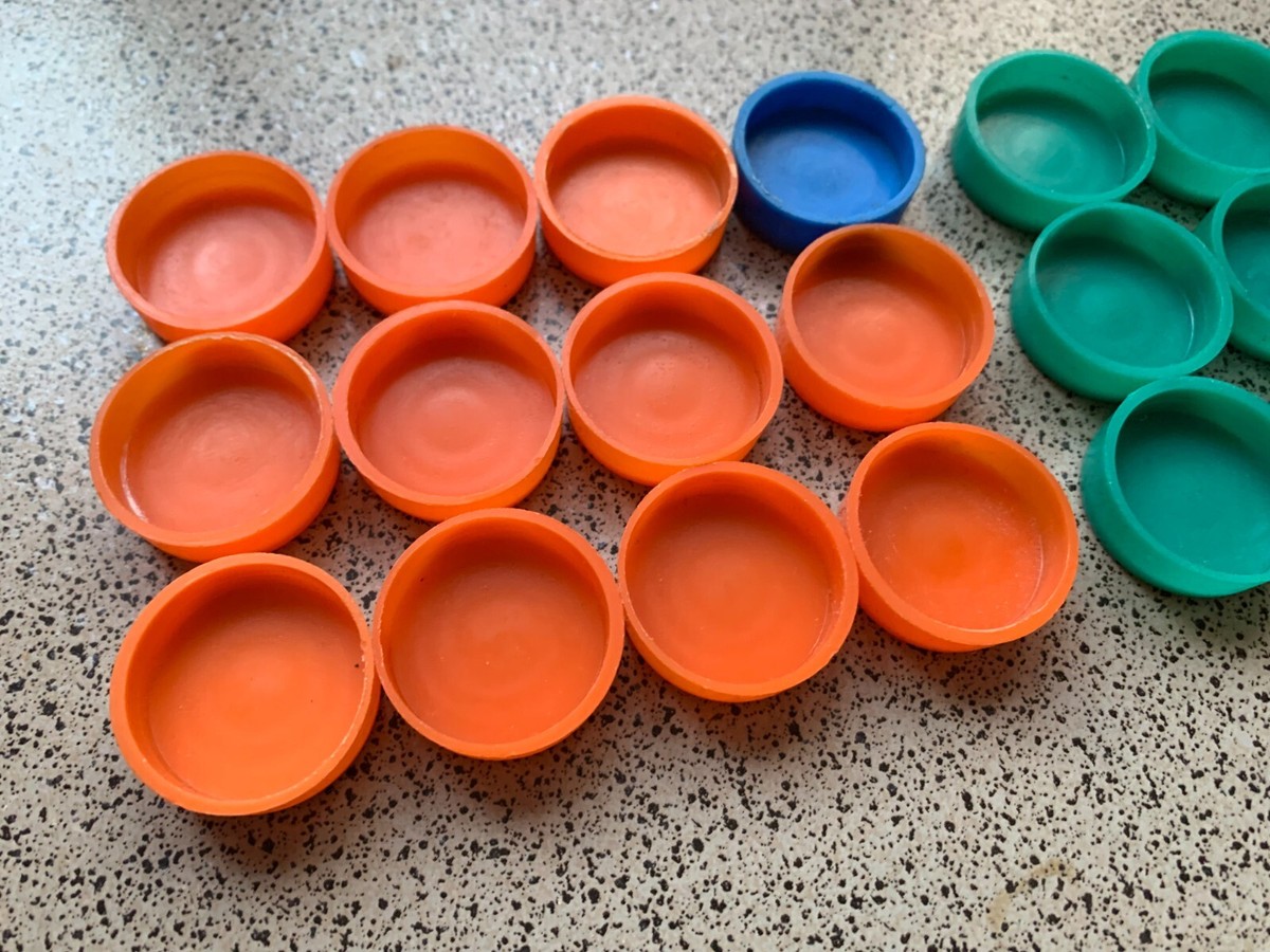 Vintage Soviet checkers. Orange and green. USSR board game 80s | eBay