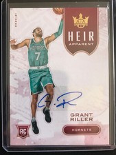 Grant Riller Heir Apparent RC Auto Ruby /99 Panini Court Kings 2020-21 84/99