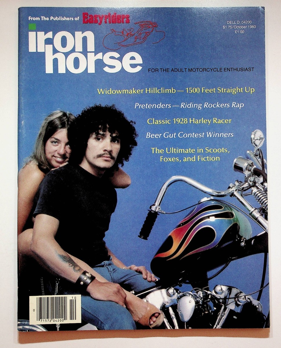1980 October Iron Horse Motorcycle Magazine 1928 Harley-Davidson