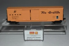 N Scale MTL 03700070 Rio Grande 50' Double Door Boxcar 63779 C50207