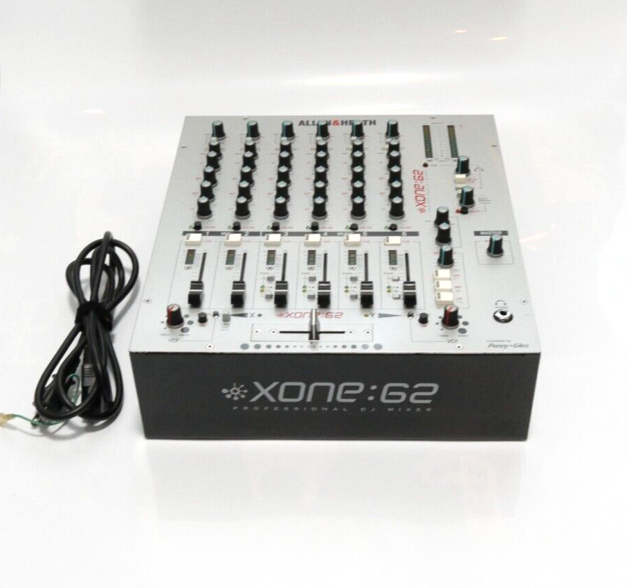 Allen & Heath XONE 62 Professional DJ Mixer Board for sale Allen & Heath XONE 62 Professional DJ Mixer Board for sale