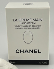 CHANEL Hand Cream LA CR ME MAIN Nourish Soften Illuminate 1.7 oz. NEW Full Size