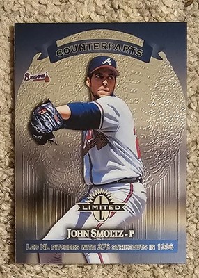 1997 Donruss Limited John Smoltz/Pedro Martinez Limited Exposure #16