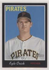 2019 Topps Heritage Black /50 Kyle Crick #110 ip1