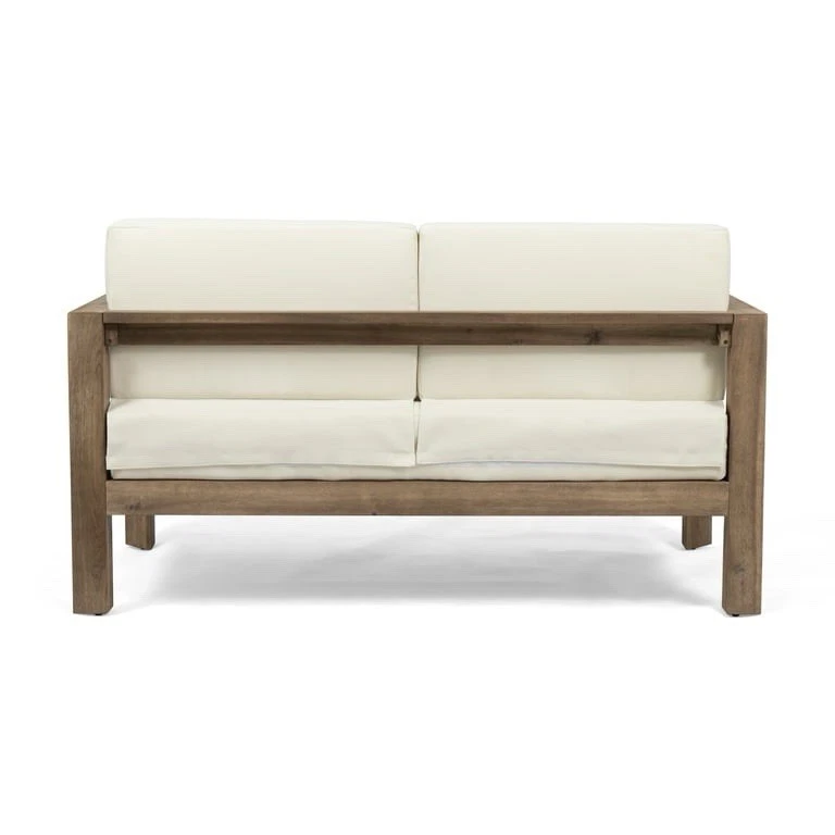 Nobel House Gesner Patio Love Seat with Weather Cover - Image 2 of 4