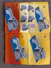 LEGO System 6075 Wolfpack Tower INSTRUCTIONS ONLY