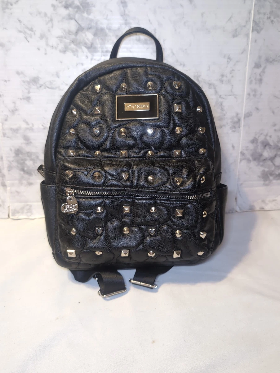 betsey johnson signature studded mini backpack Shanghai Surprises Dimensions 7H x 6.25W x 4.25D Betsey Johnson French Bulldog Mini