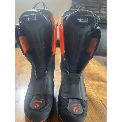 Tecnica CAS Ski Boot Liners Celliant Lambswool Black Orange 265 26.5 Mens 8.5