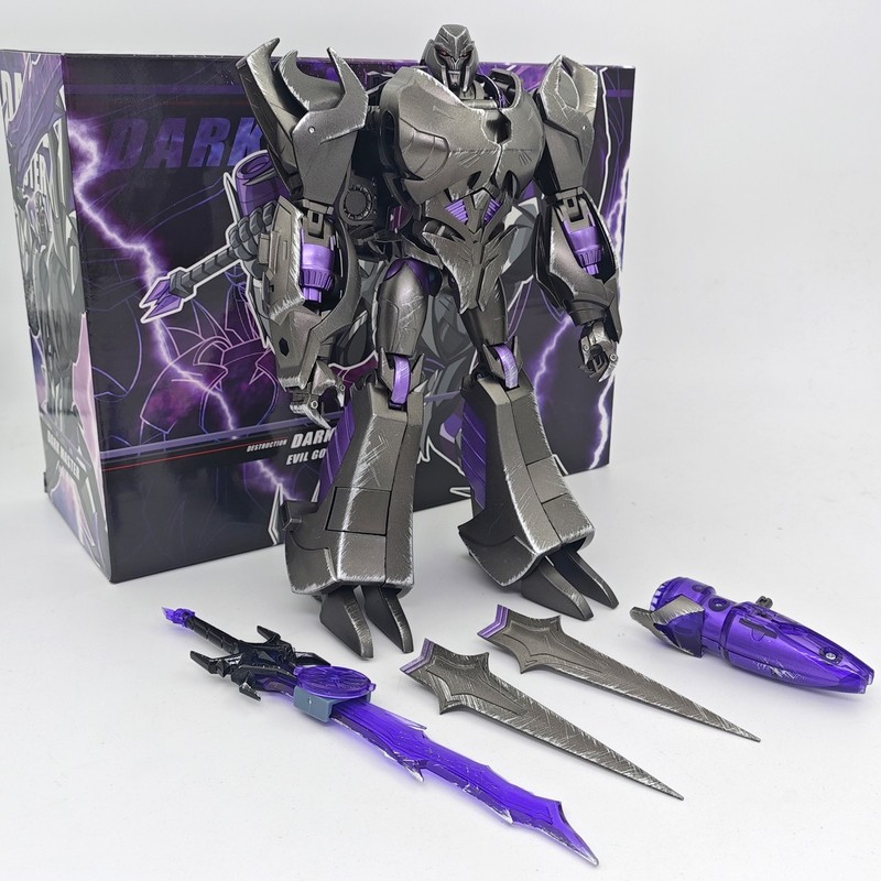 APC Toys Dark Master 20cm Evil God Transformation TFP Battle Damaged Ver