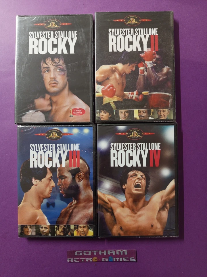 Rocky I-II-III-IV Coleccion de Rocky en DVD nueva precintada - Imagen 1 de 4