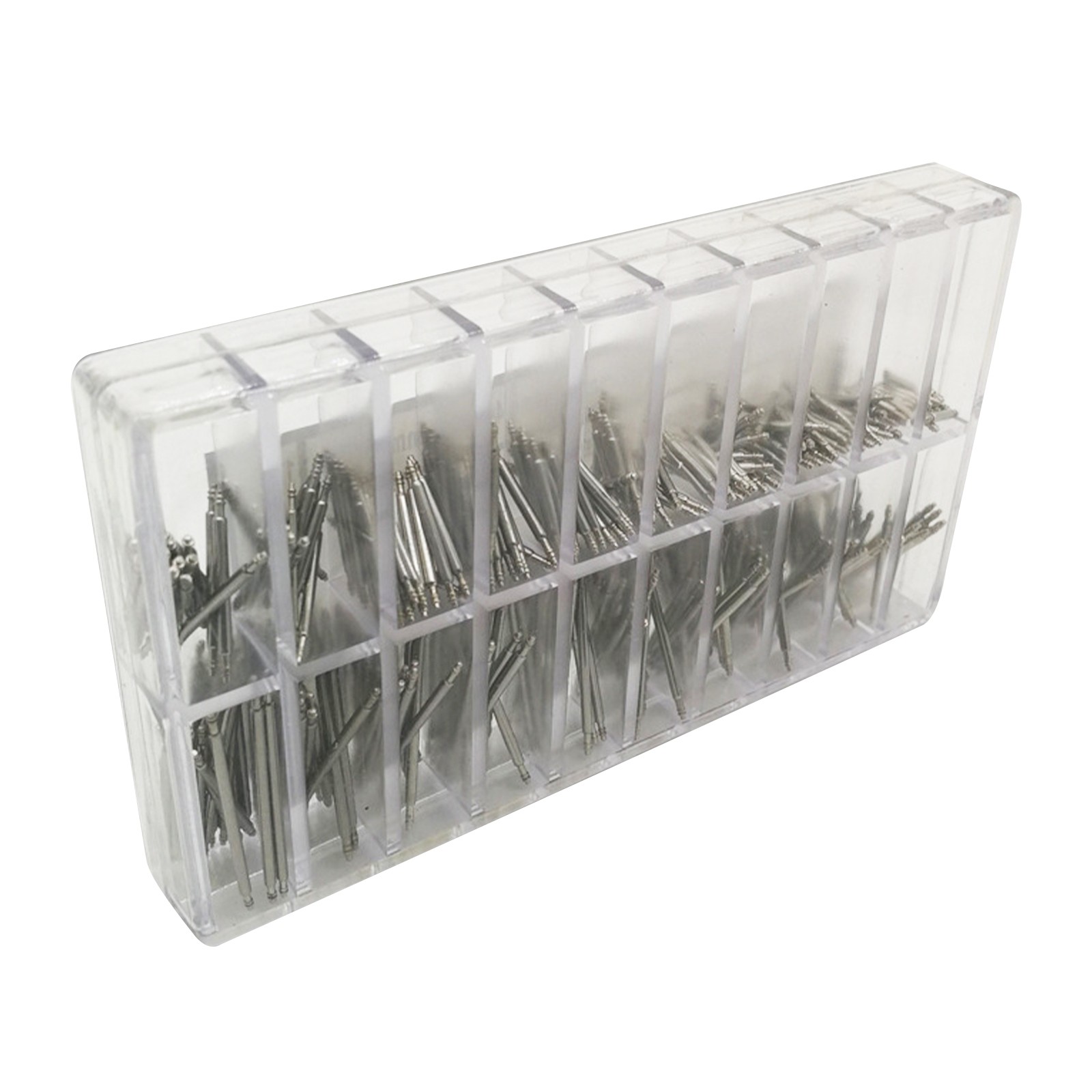 360PCS 8-25mm Watch Spring Bars Strap Link Pins Stainless Steel Repair Kit Tool