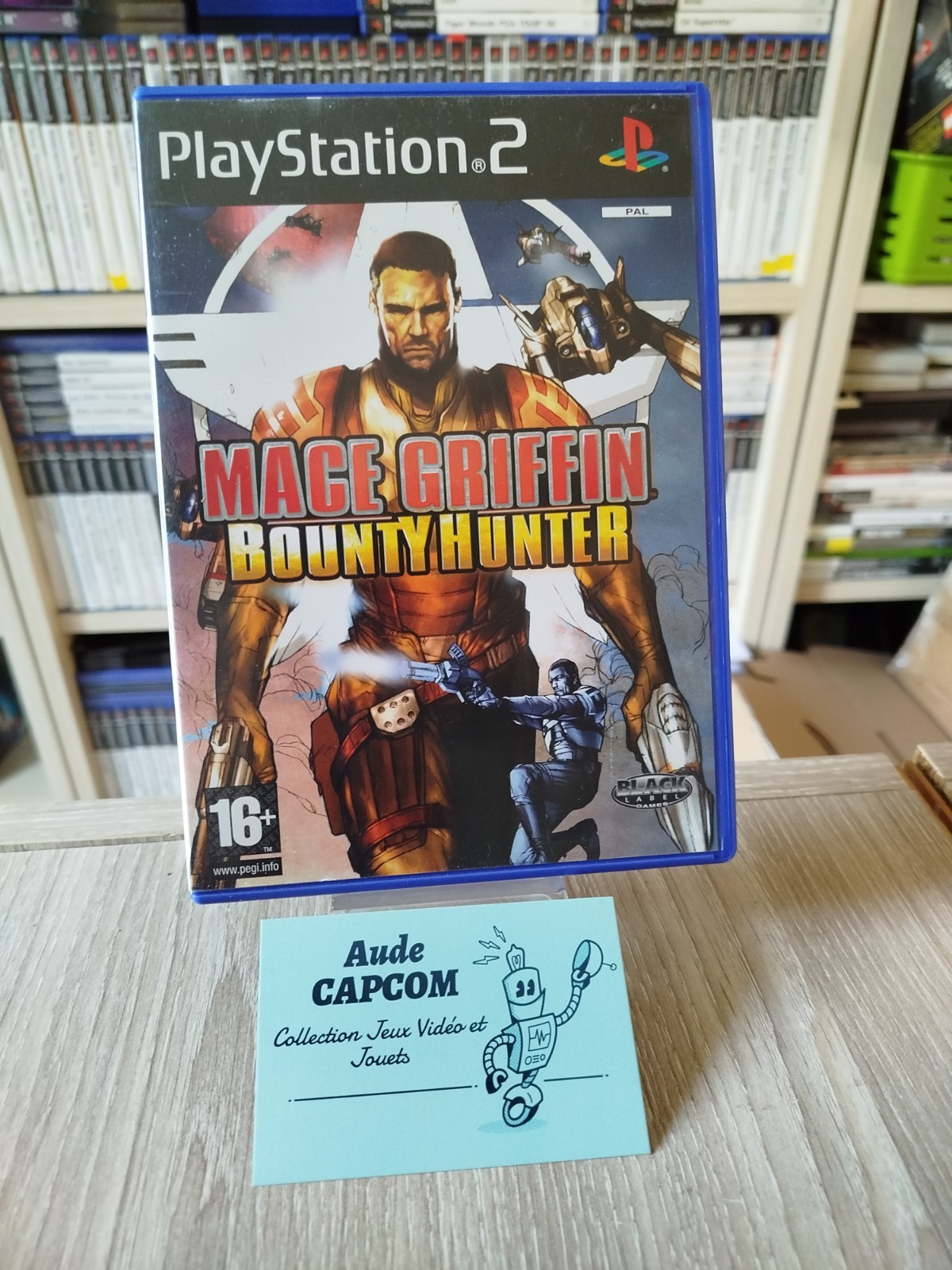 Sony Playstation 2 PS2 Jeu Mace Griffin Bounty Hunter PAL Fr Complet Cd Tbe 