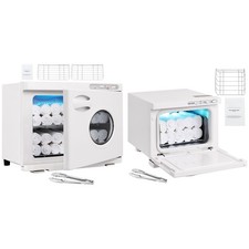 Uimoso Hot Towel Warmer 23/8L Towel Warmer Cabinet w/ 2/1 Stainless Steel Racks