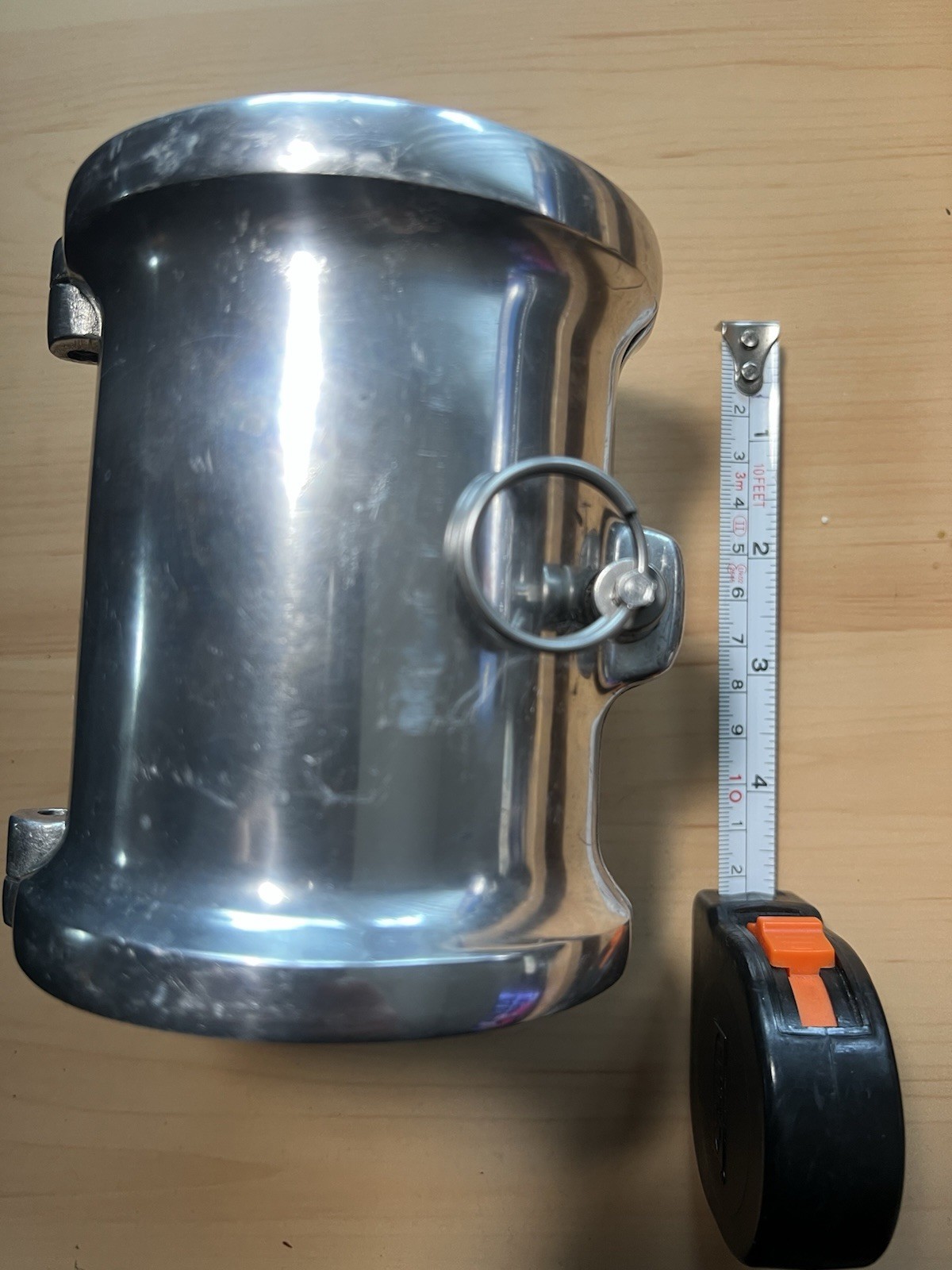 RareMonster Truck Fire Extinguisher Bracket Moon Eyes,USA  Aluminum CNC Billet