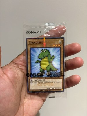 Yu-Gi-Oh x Crocs CROCODILE Promo Card Sealed Exclusive 2026 FASTSHIP!
