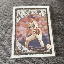 2025 Orel Hershiser Topps Allen & Ginter #WC-26 Wicked Curves