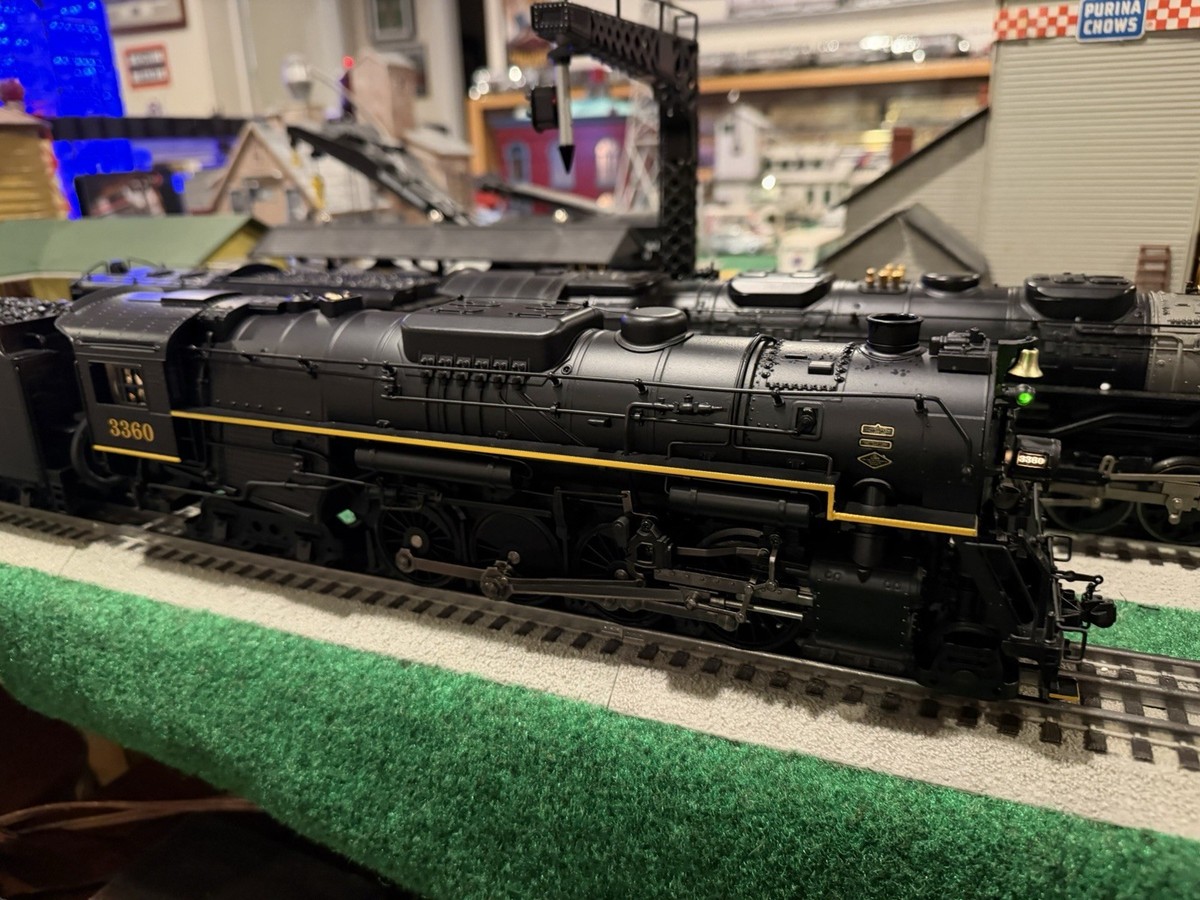 MTH O Scale Erie 2-8-4 Berkshire Steam Engine and Tender P2 20