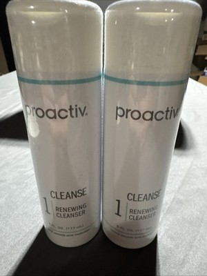 2x Proactiv Step 1 Cleanse Renewing Cleanser Acne Medication 4oz EXP 02/26 06/26